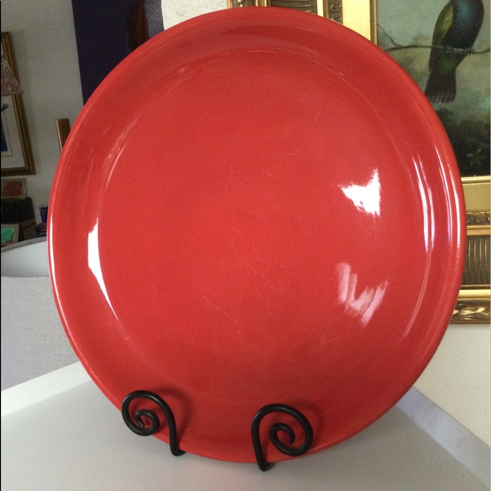 POTTERY BARN COLORFUL SERVE SERVING PLATTER EUC